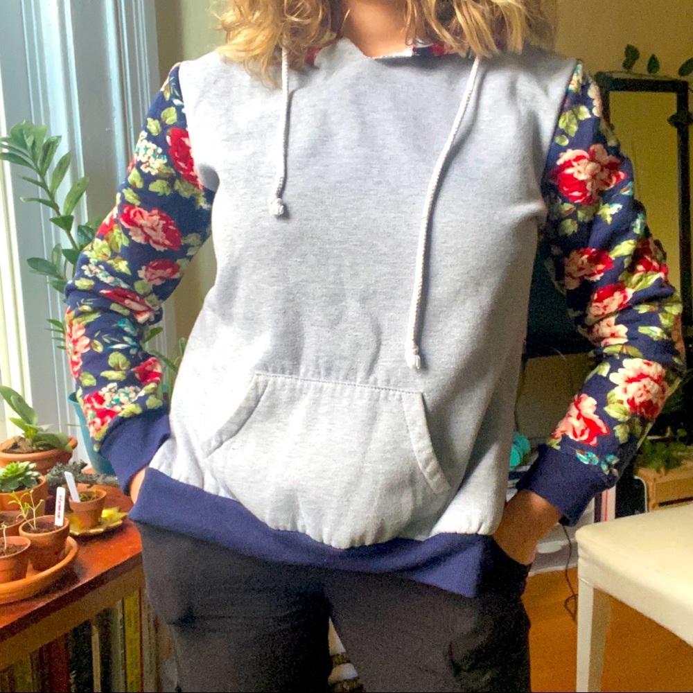 Floral Hoodie
